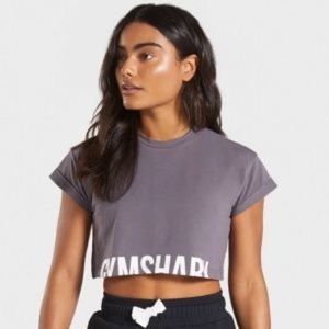 Gymshark Fraction Crop Top - M